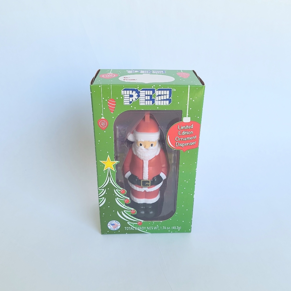 PEZ | Limited Edition Holiday Christmas Santa PEZ Dispenser Ornament New